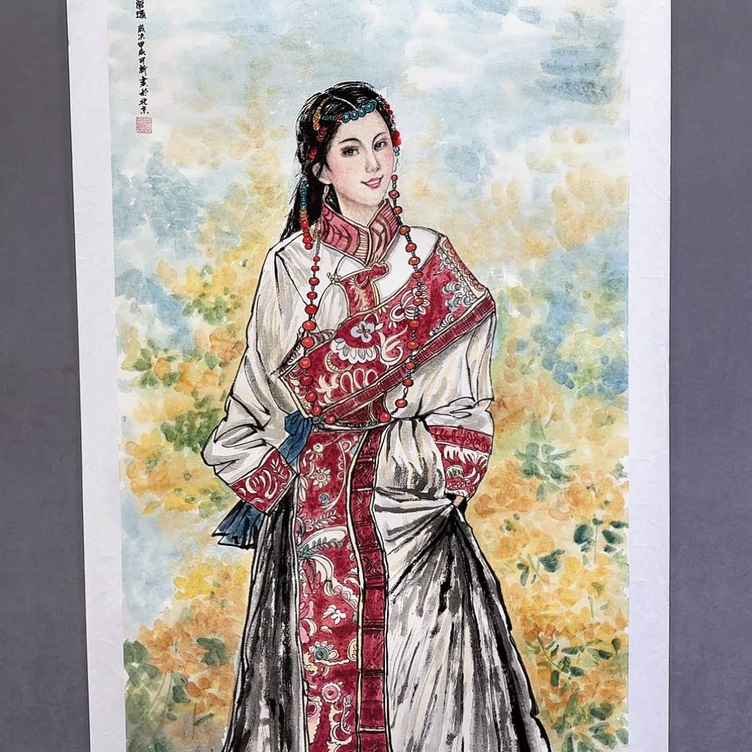 国画国画纯手绘作品请放心去藏