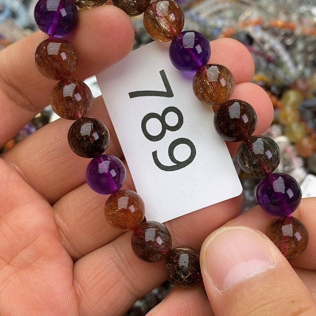 水晶手链未镶嵌手链