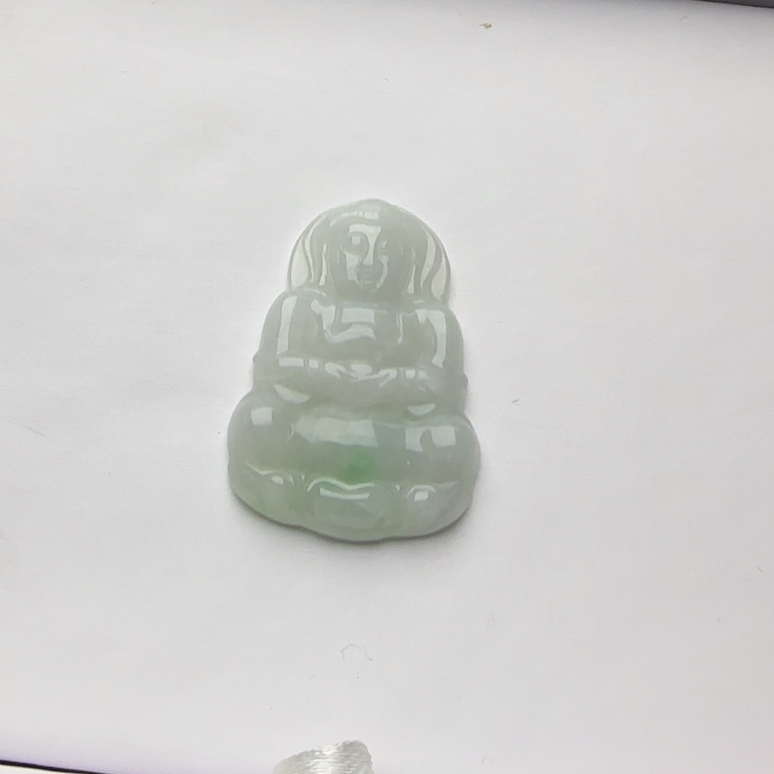 翡翠颈饰未镶嵌观音