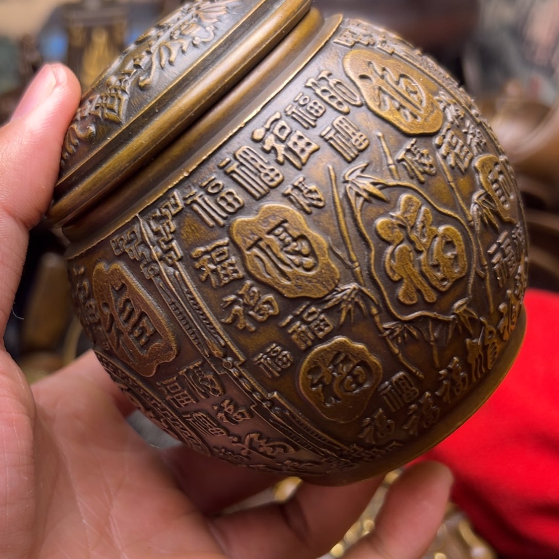 精美铜器，点击下单