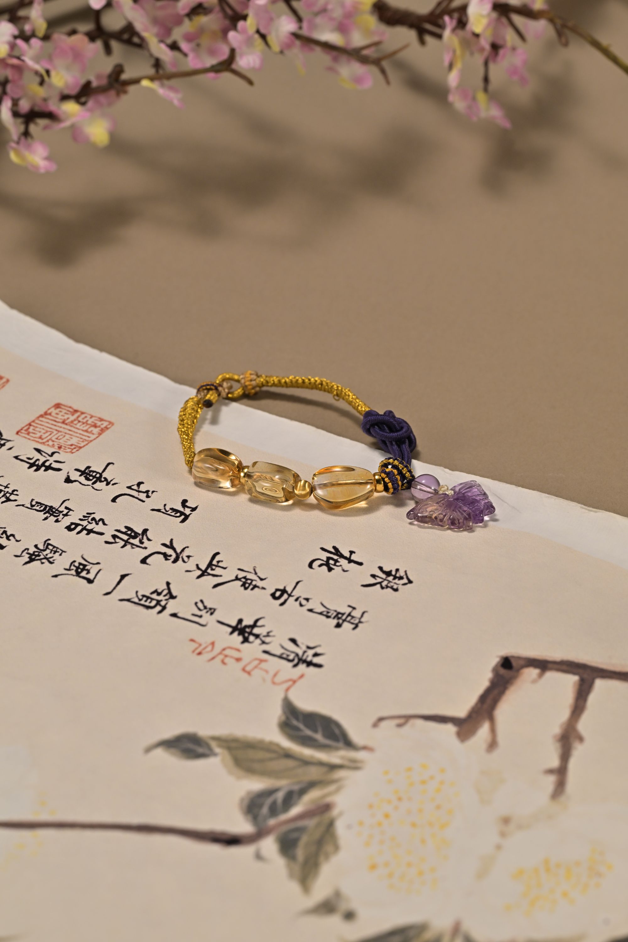 【琅玥精选】紫瑾·水晶手绳sj0528008 多样性发其一