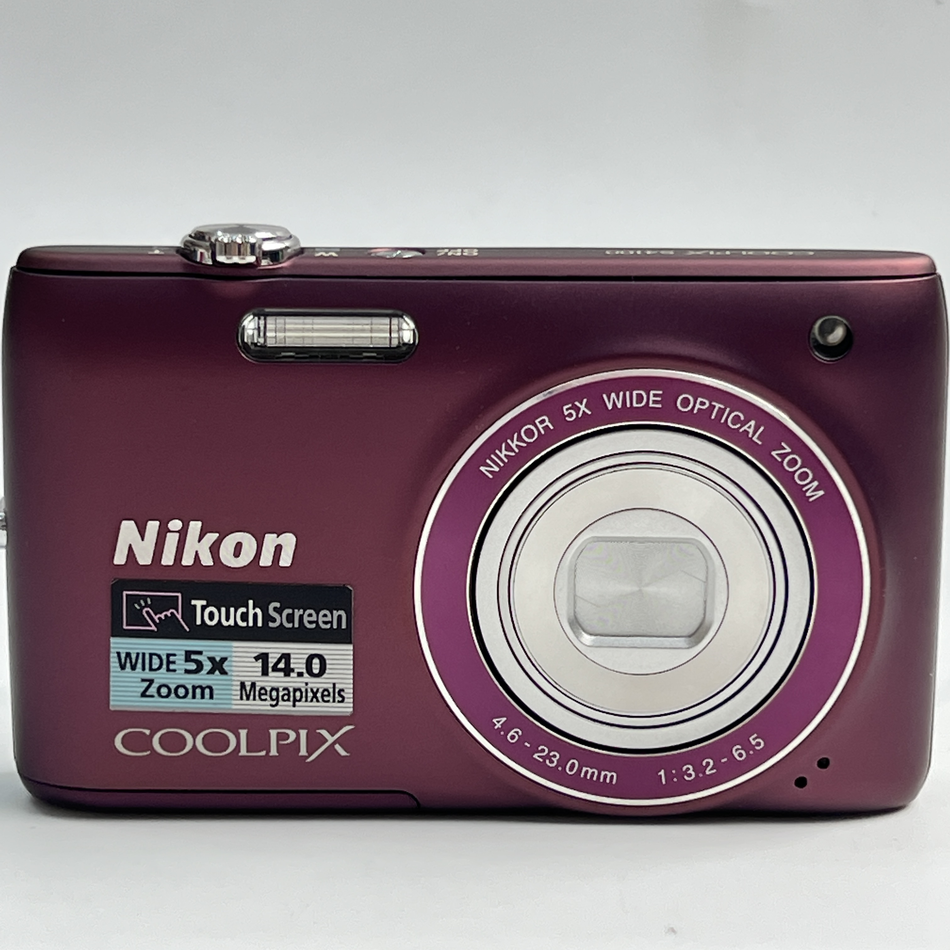 95新 Nikon/尼康 s4100紫色1400万像素5倍变焦复古ccd数码相机