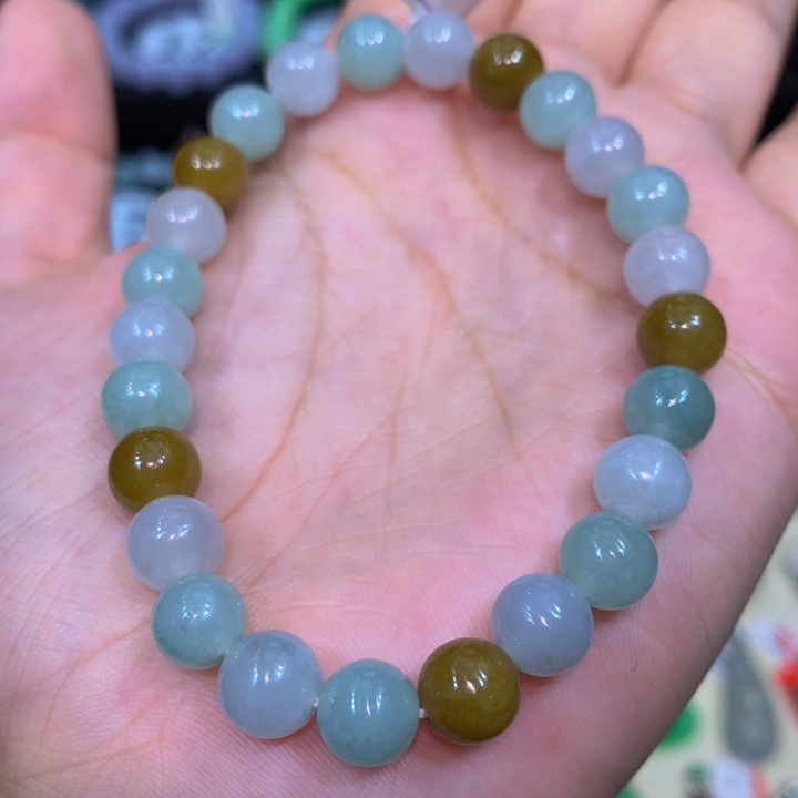 翡翠未镶嵌手链翡翠