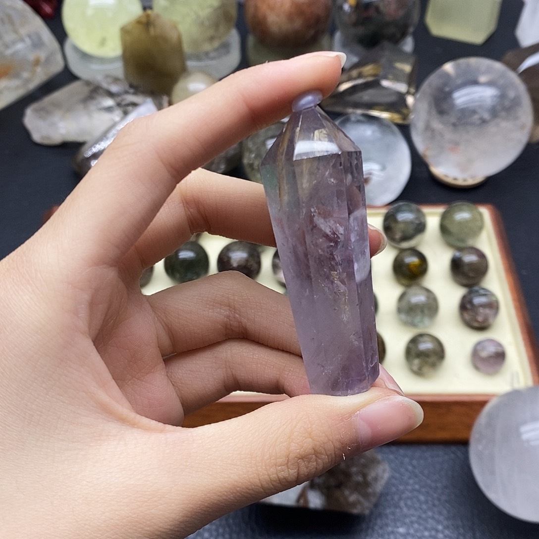 未镶嵌珠宝半成品水晶112水晶石