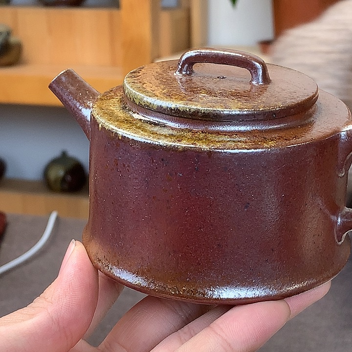 紫砂柴烧纯自然柴烧