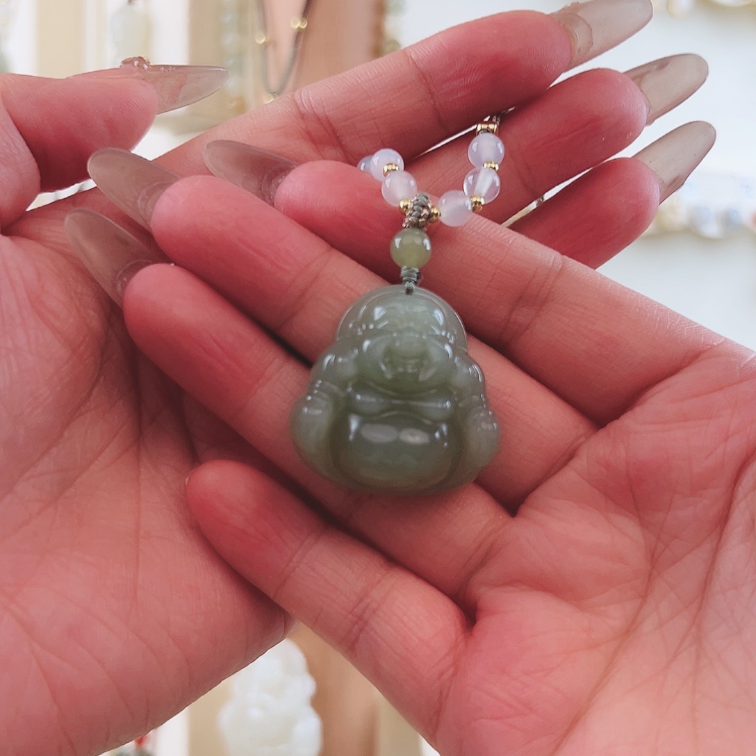和田玉吊坠(赠链)未镶嵌?*萄
