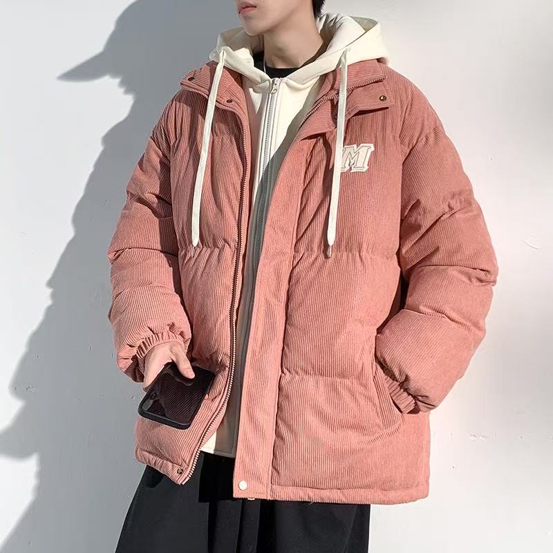 349*男女同款备注编码时尚棉服外套*微脏微瑕