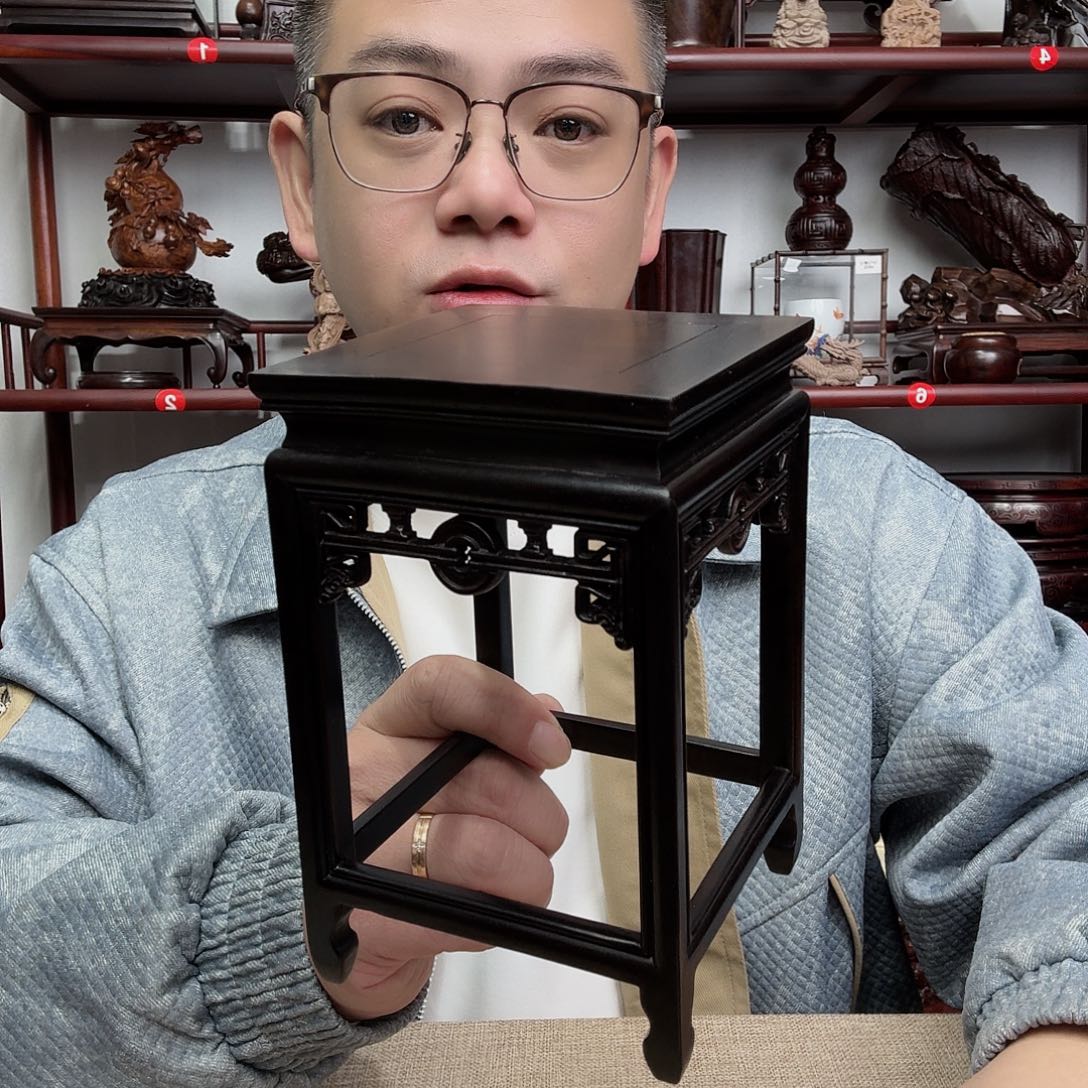 紫光檀工艺品底座