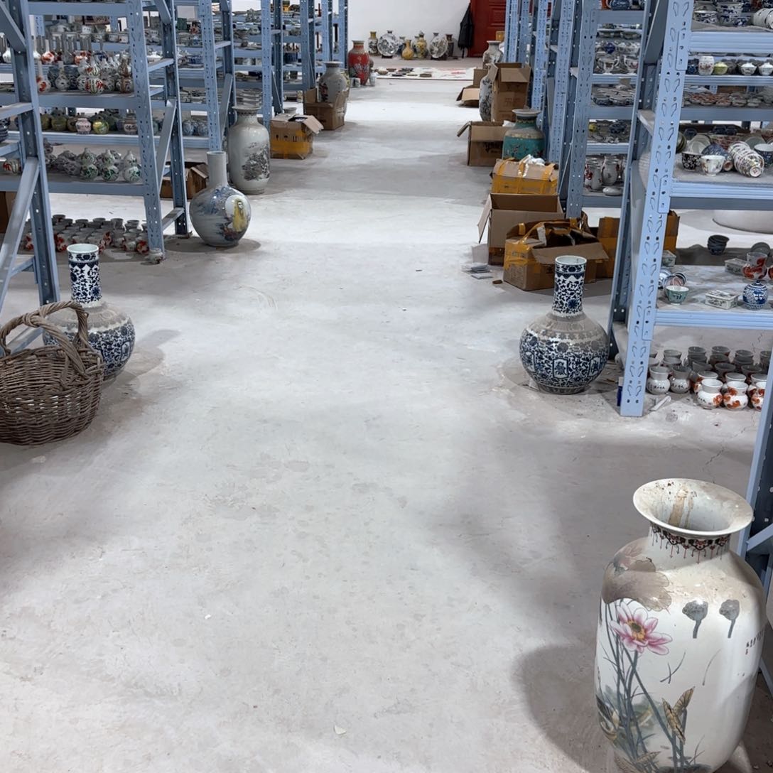 瓷片摆件手绘瓷器全部处理