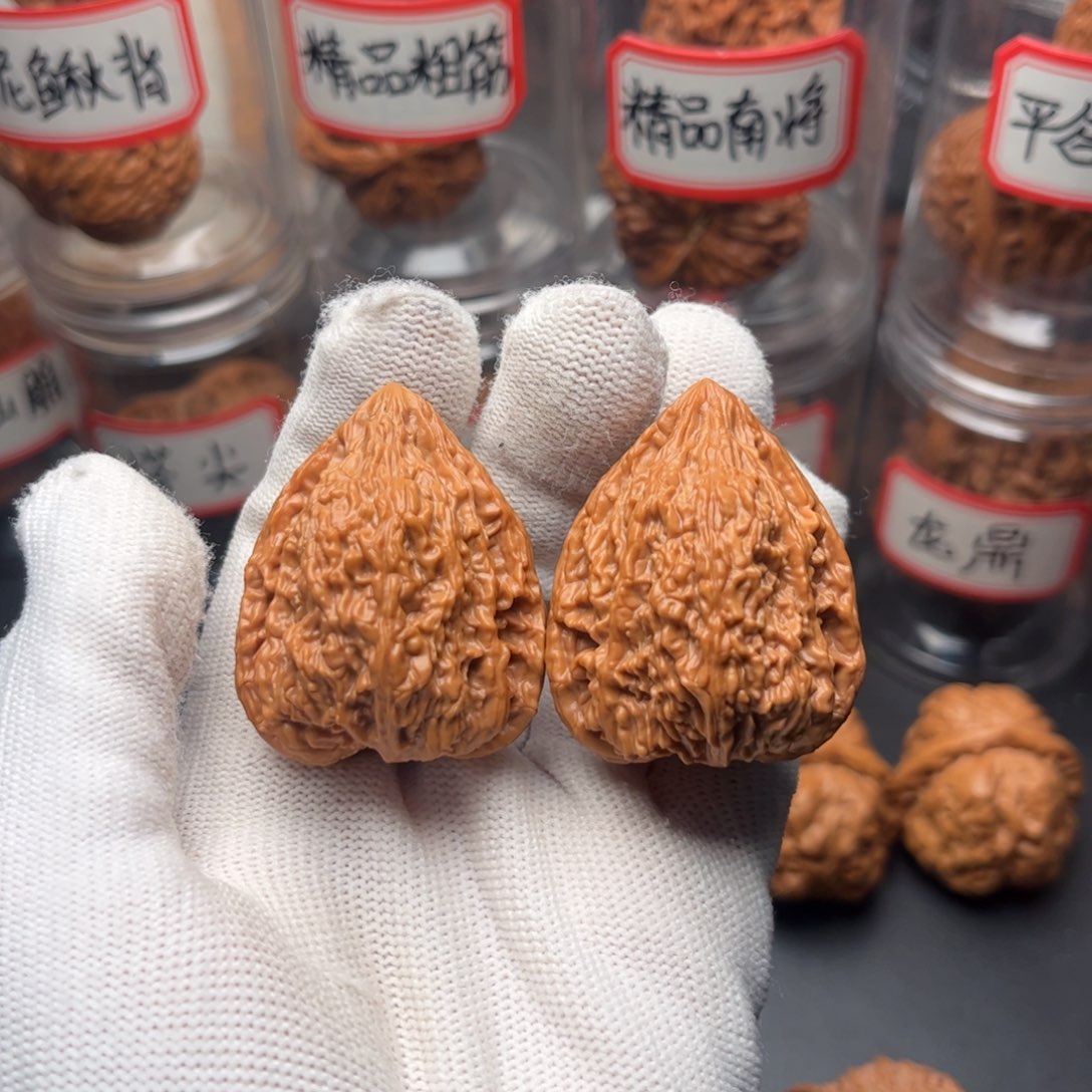 把件文玩核桃35.5精品塔尖