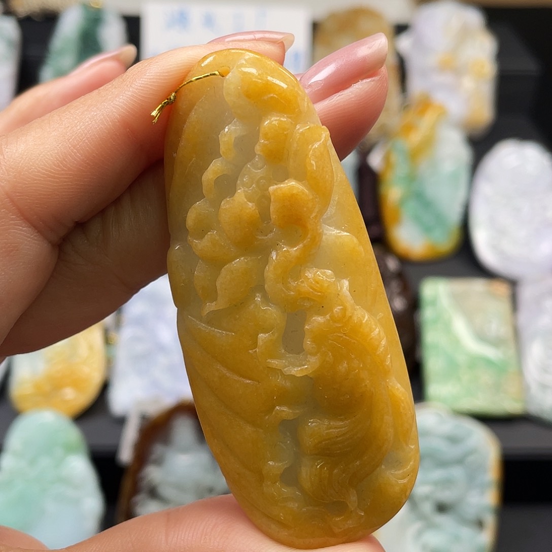 翡翠吊坠(不含链)未镶嵌