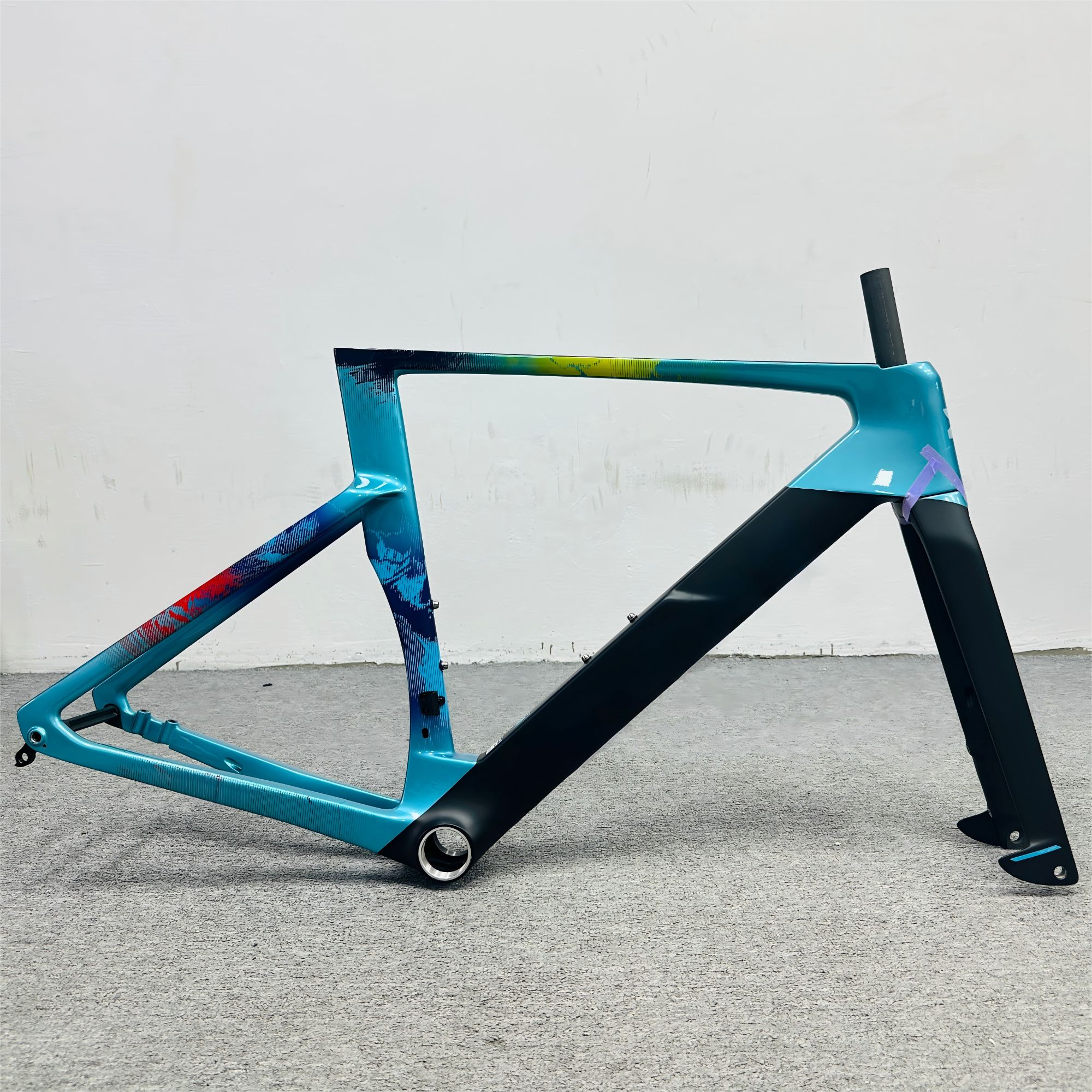 【S】【全新】阿德8公路车架 公路自行车 阿斯塔纳队版 M码 165-175