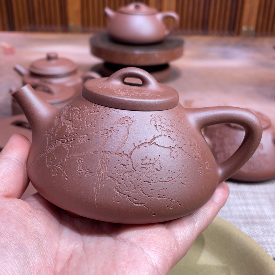 紫砂茶壶渊*宜兴紫砂原矿紫砂壶