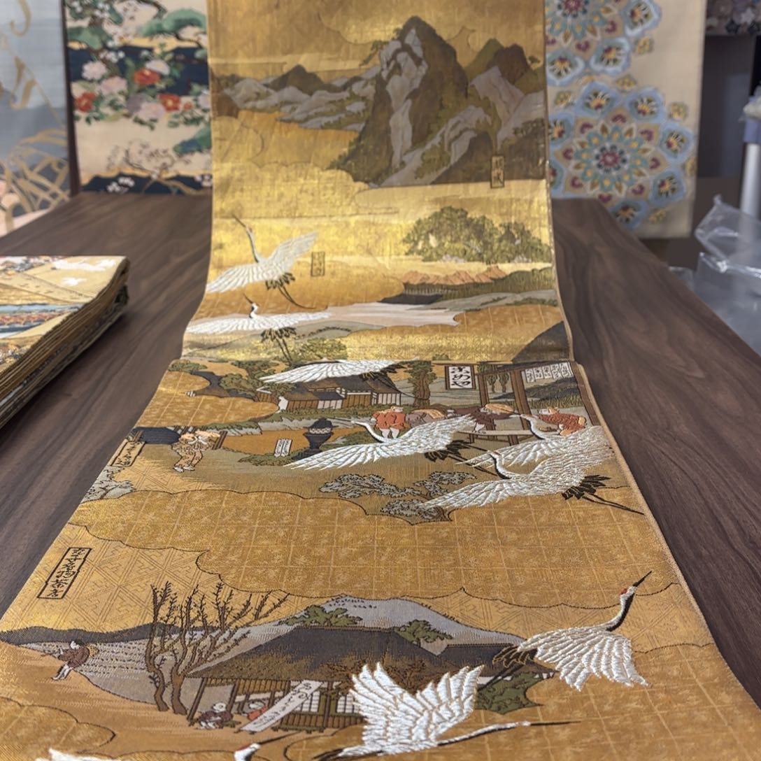 织绣唐锦西阵带子