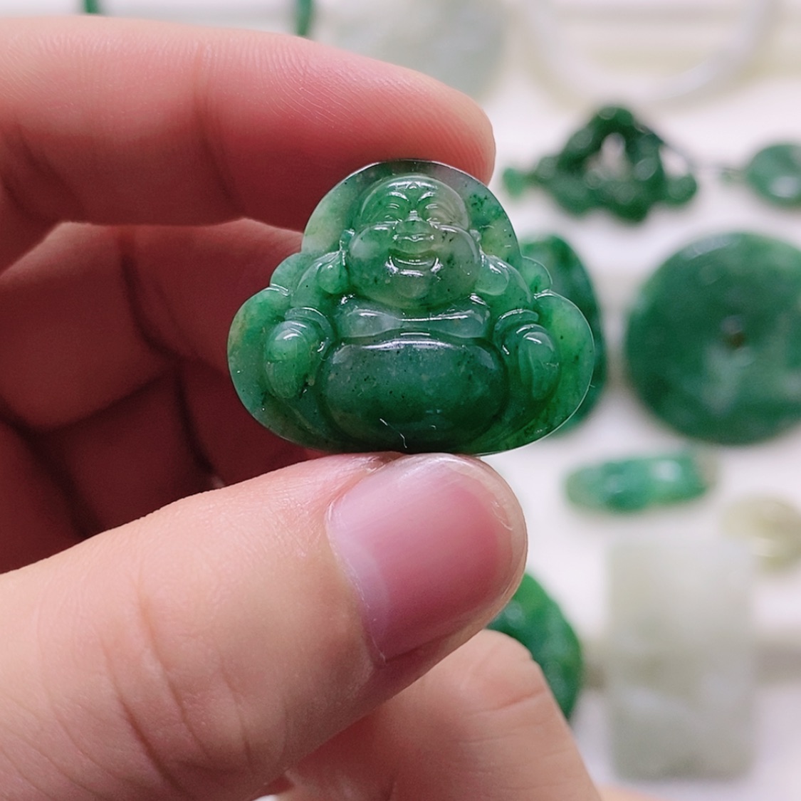 【闪购商品】独山玉未镶嵌挂件