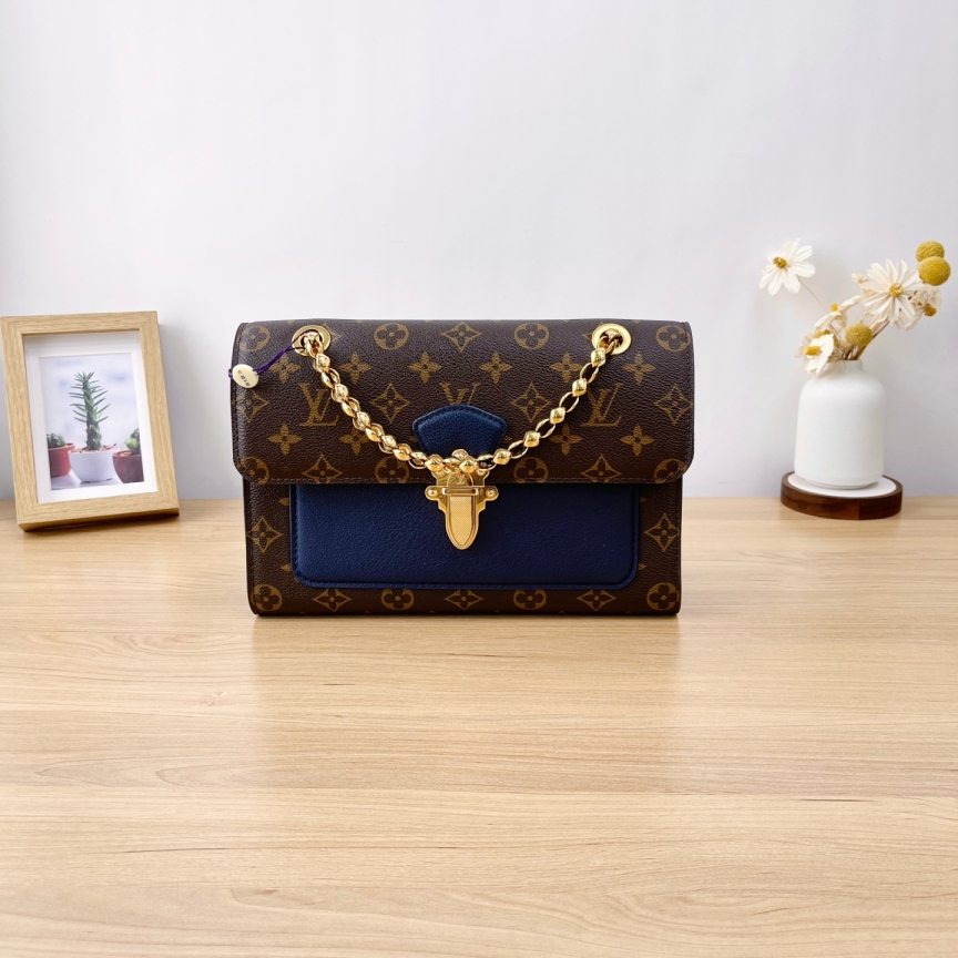 95新 LouisVuitton/路易威登 维多利亚/单肩包/4310