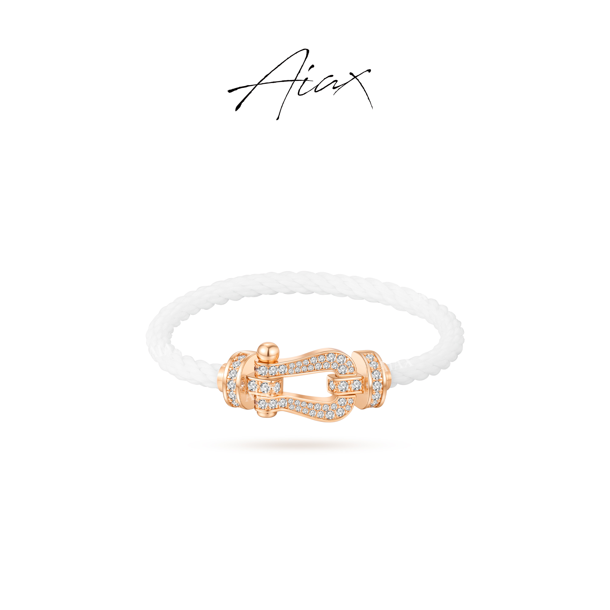 AIAX 镀K金2025新款夏上新轻奢高级感马蹄手链首饰女款TSS7266