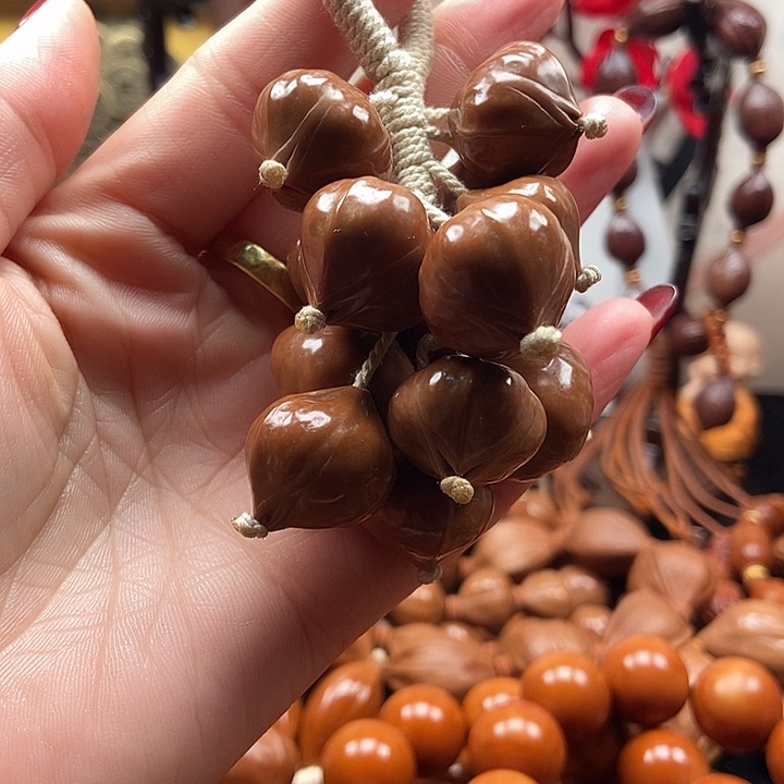 橄榄核手串/手链蜜桃葡萄
