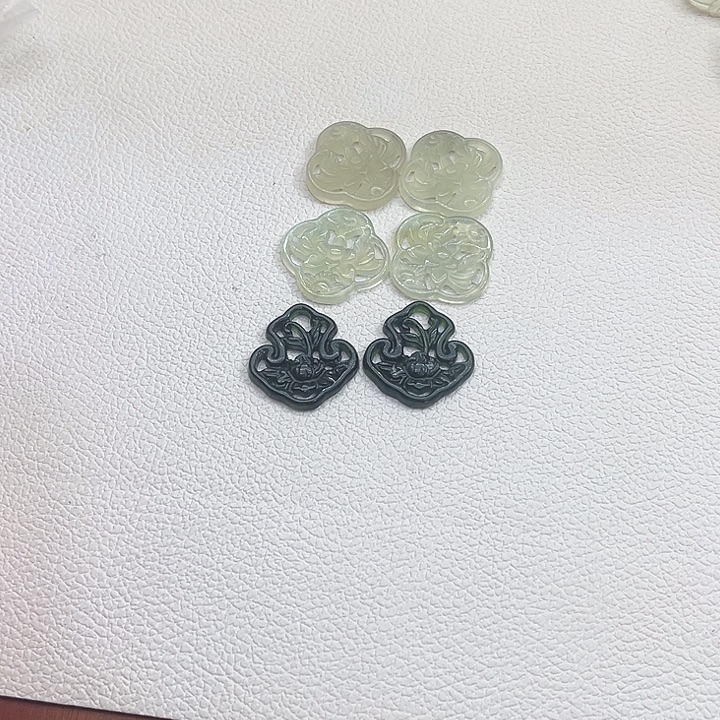 云***涧蛇纹石玉合金戒指