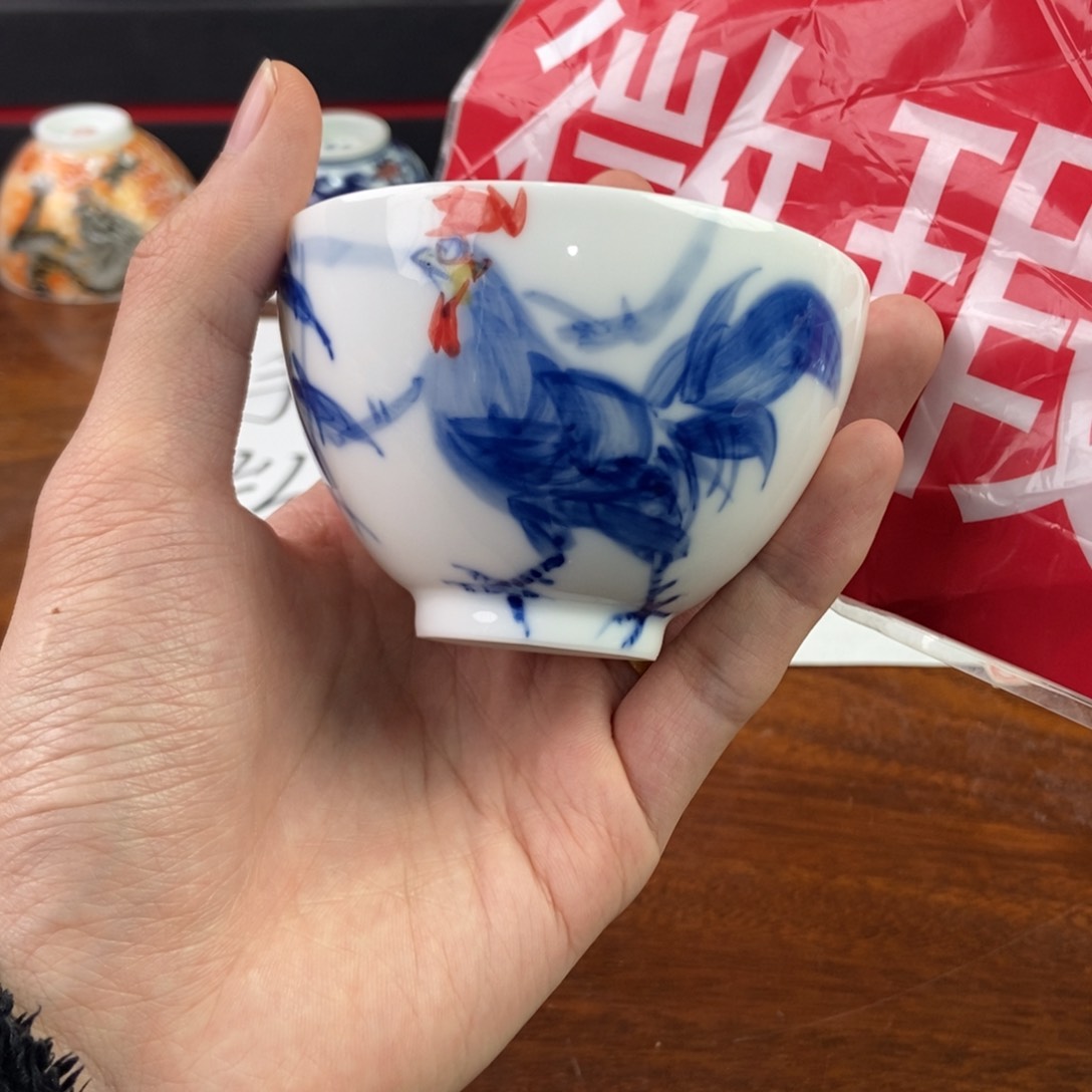 杯景德镇手绘陶瓷艺术