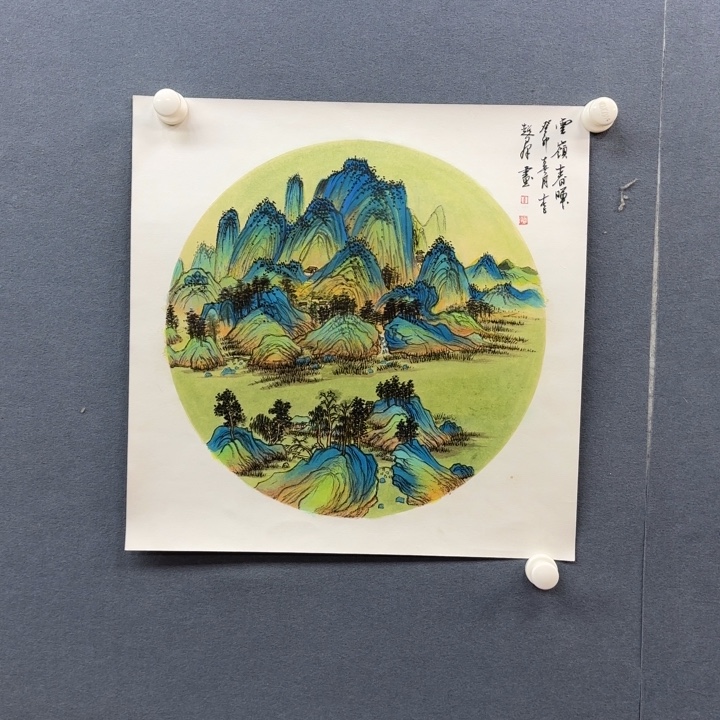 书法作品多次参加