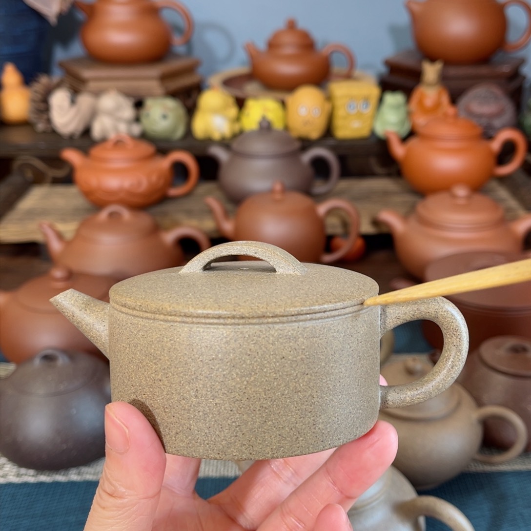 紫砂茶壶7****1微瑕精工半手零添加支持检测