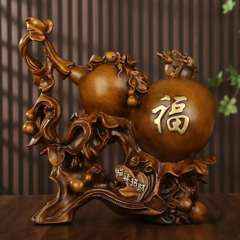 （新人福利）葫芦摆件福到禄到家居摆件公司客厅酒柜玄关书房装饰