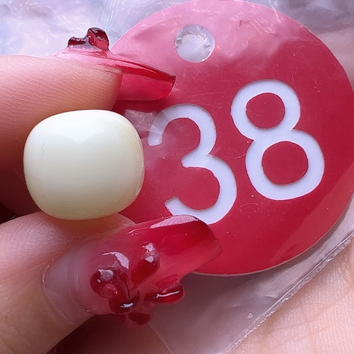 蜜蜡裸石未镶嵌东****锅12.3mm 白蜡 老型