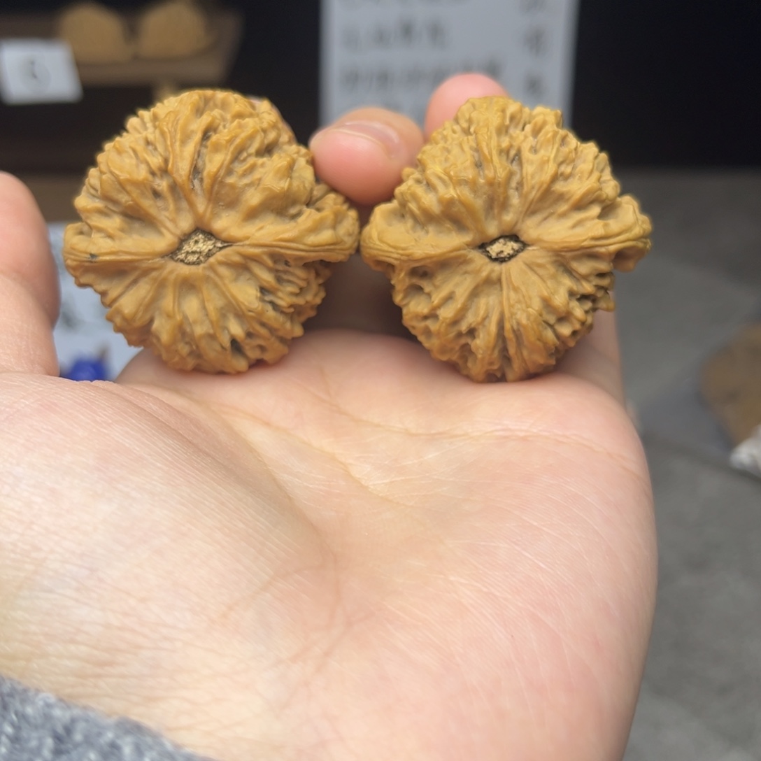 李***至文玩核桃吊坠涿鹿南疆石