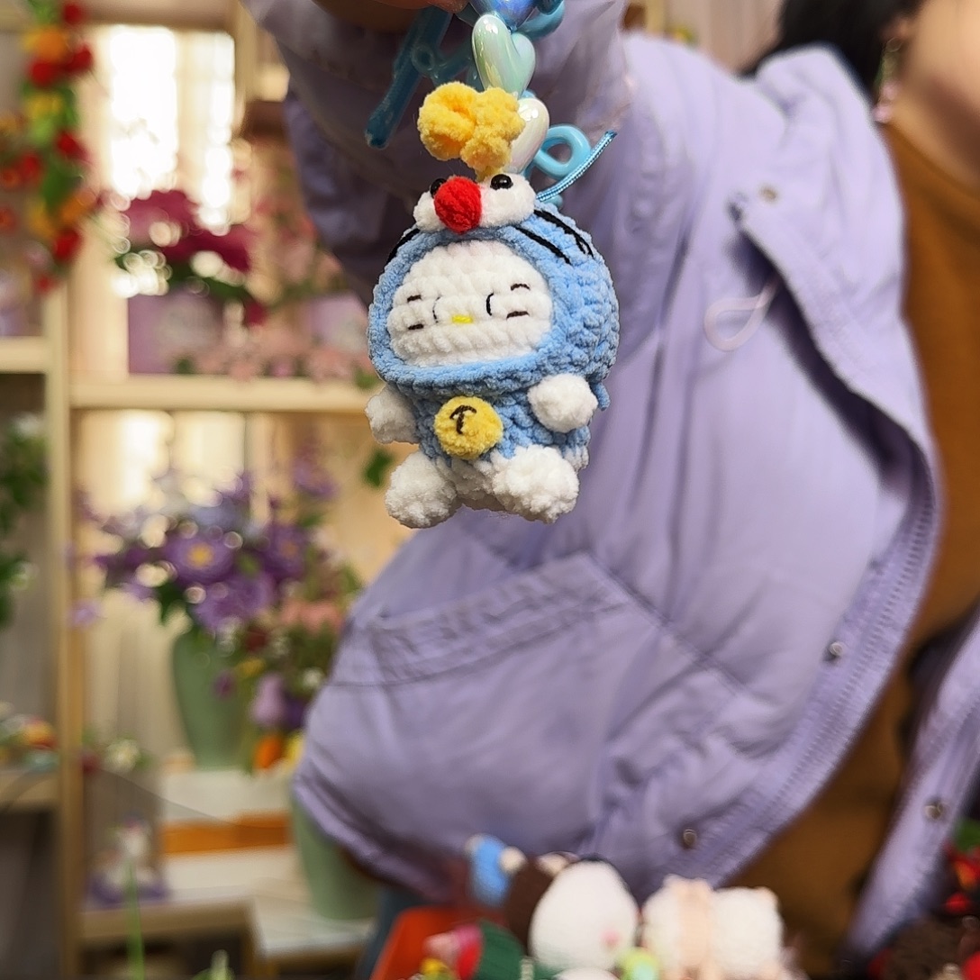 手工钩织设计挂件