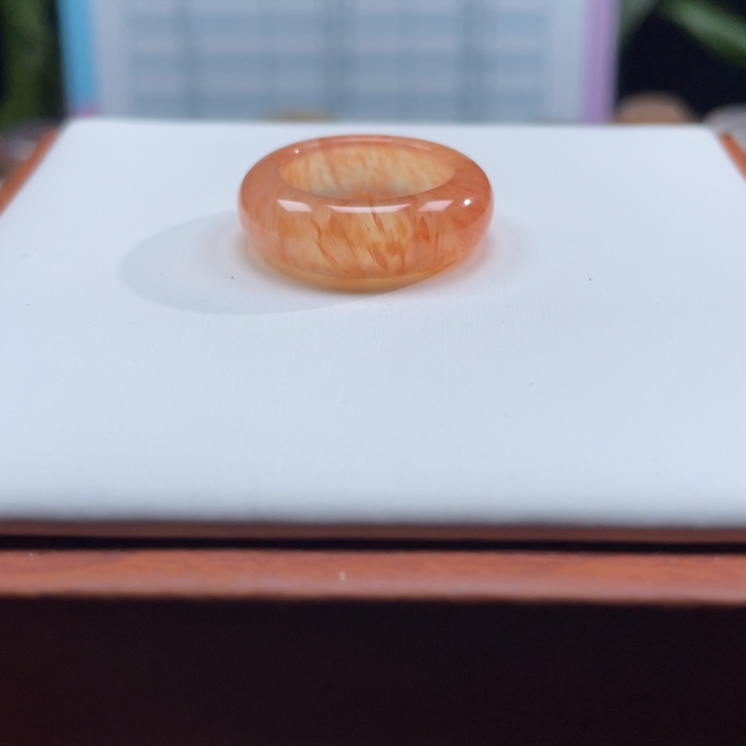 给***包玛瑙/玉髓未镶嵌戒指Z17港14