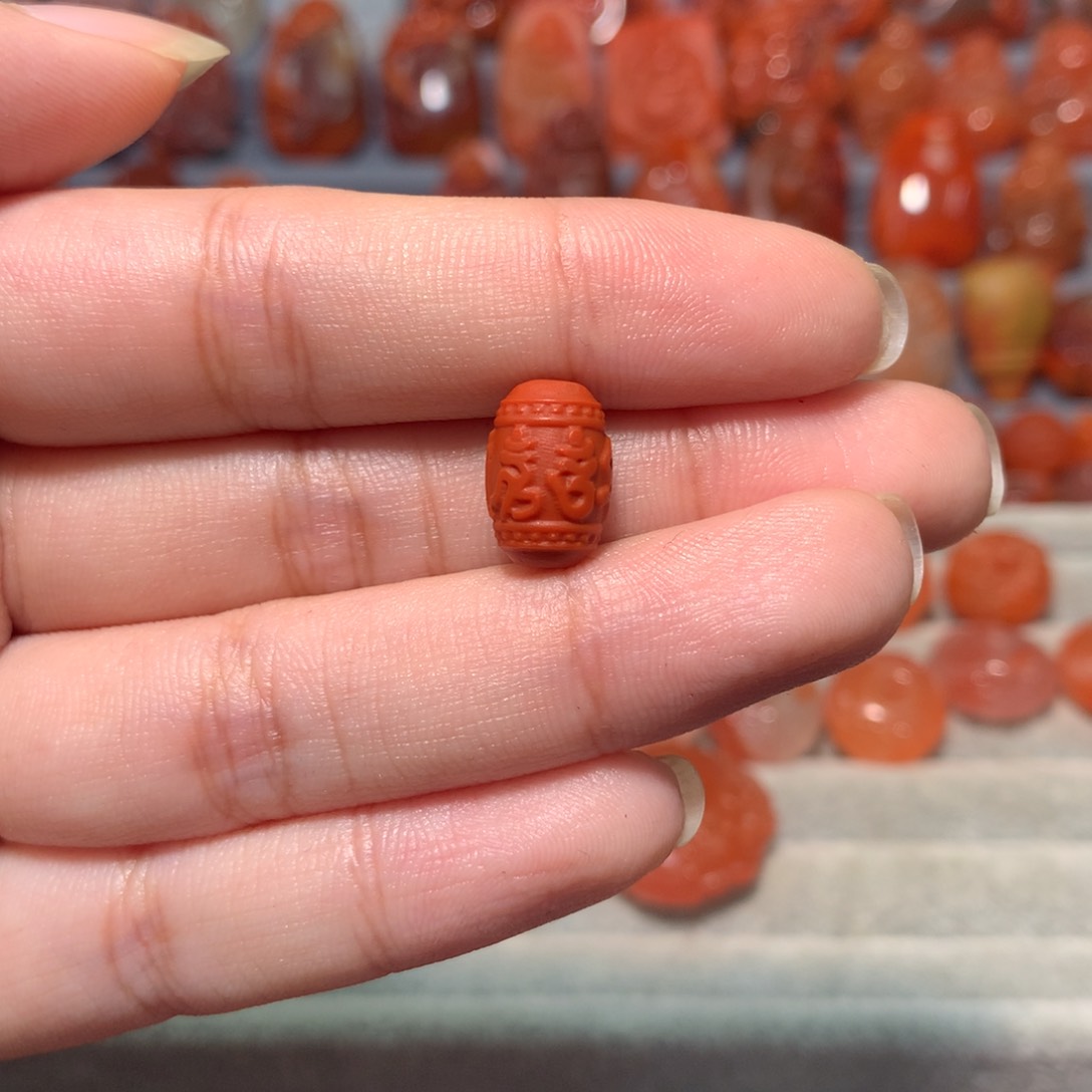 【闪购商品】未镶嵌配饰南红玛瑙姣*