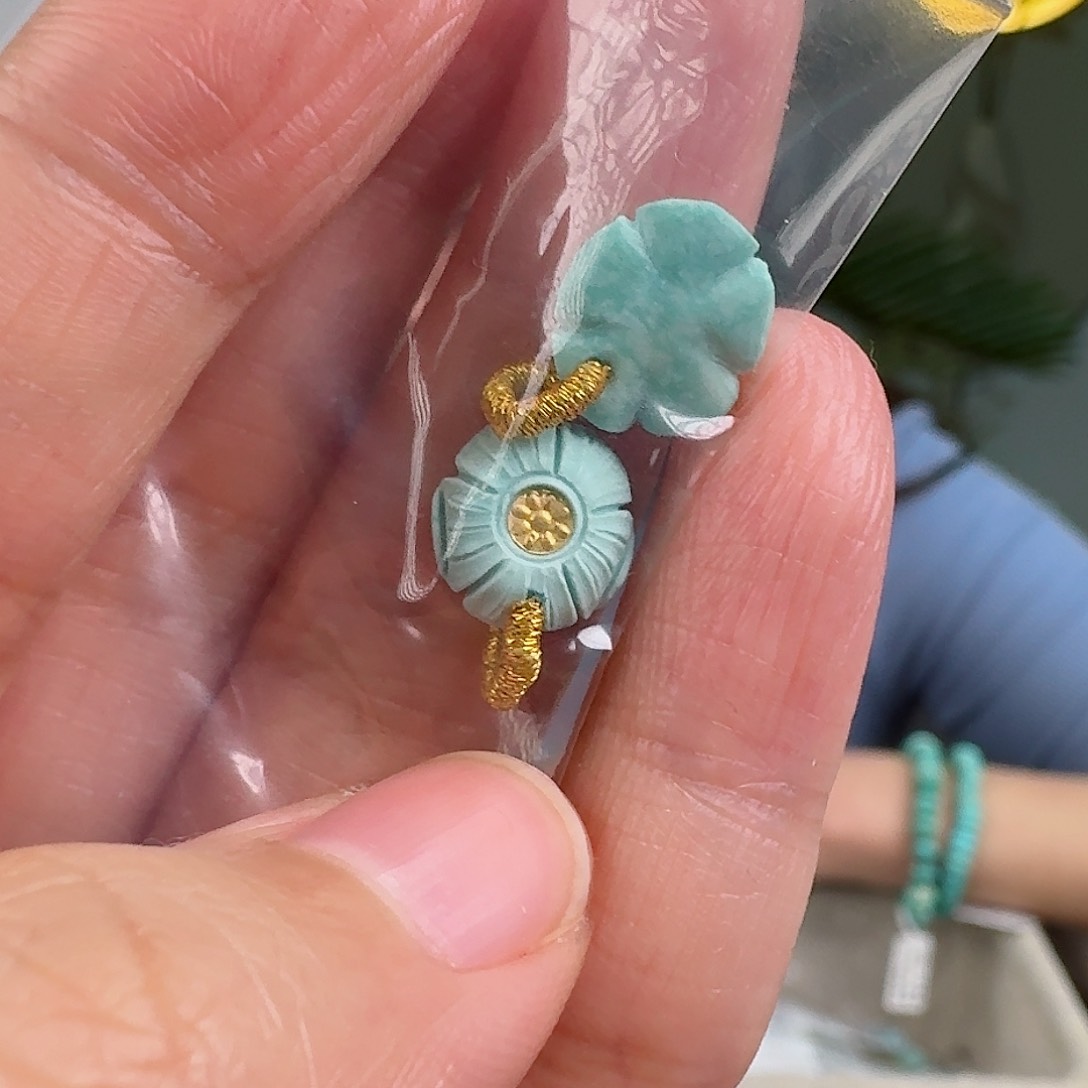 绿松石珠宝奇石未镶嵌