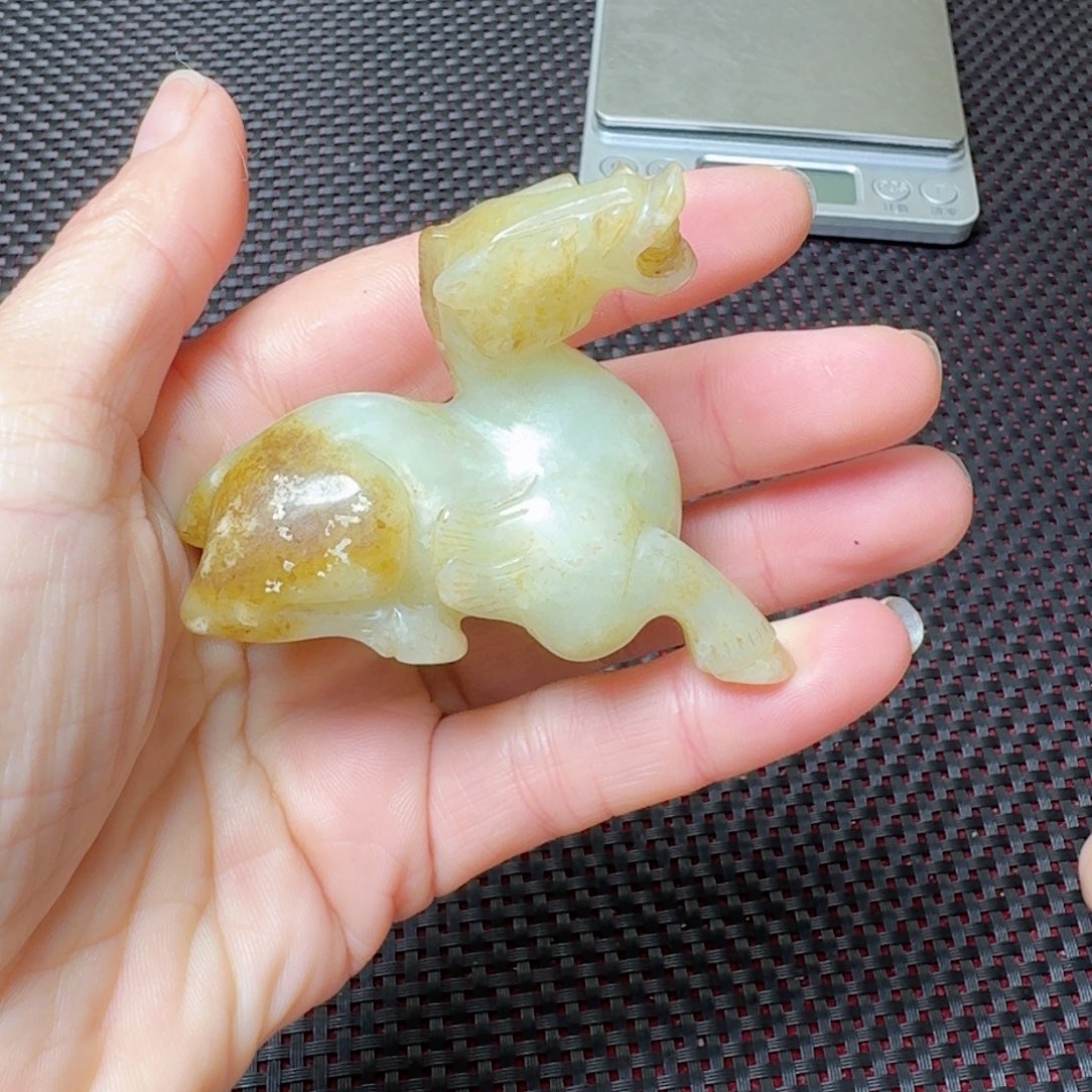 和田玉把件未镶嵌