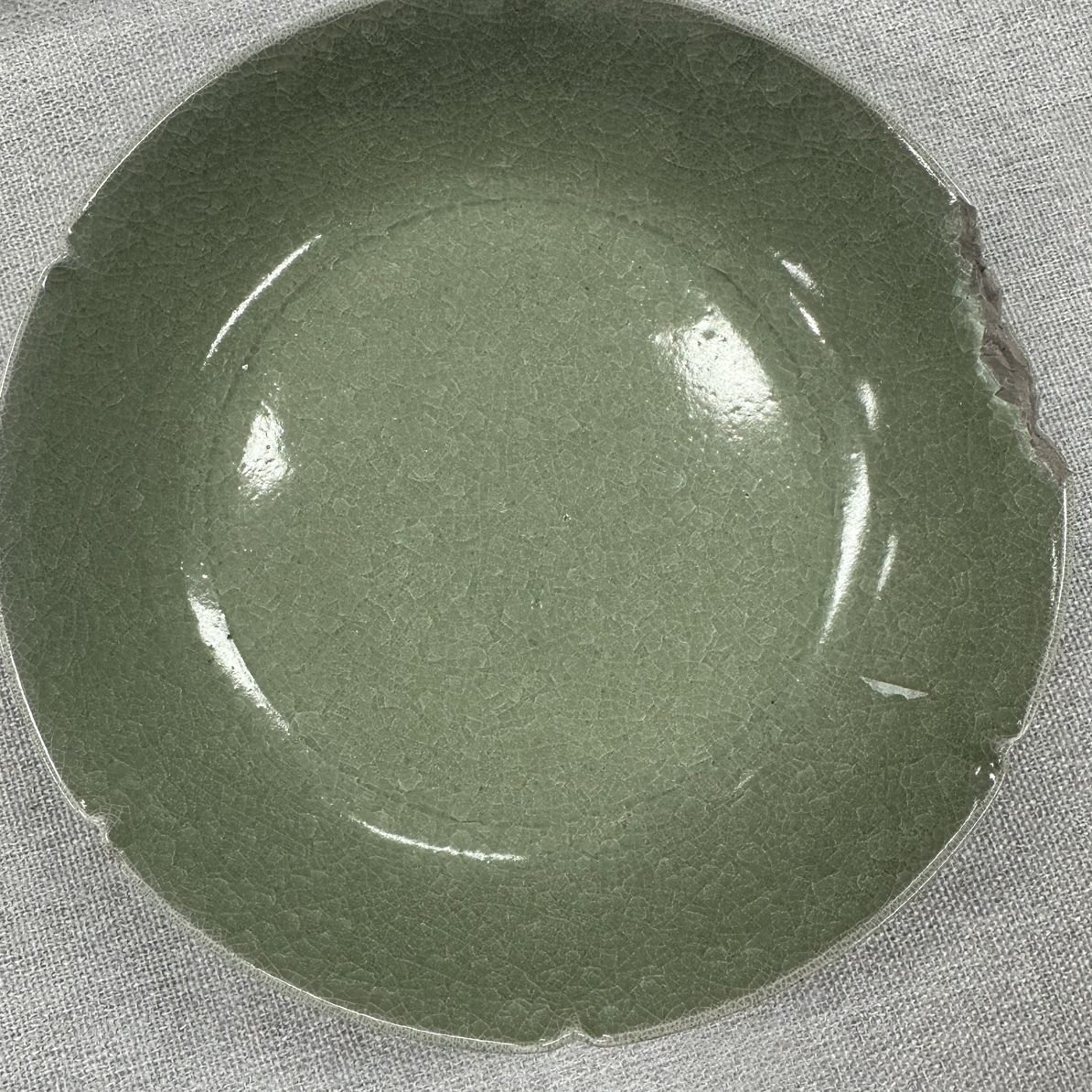 汝窑瓷器摆件笔洗