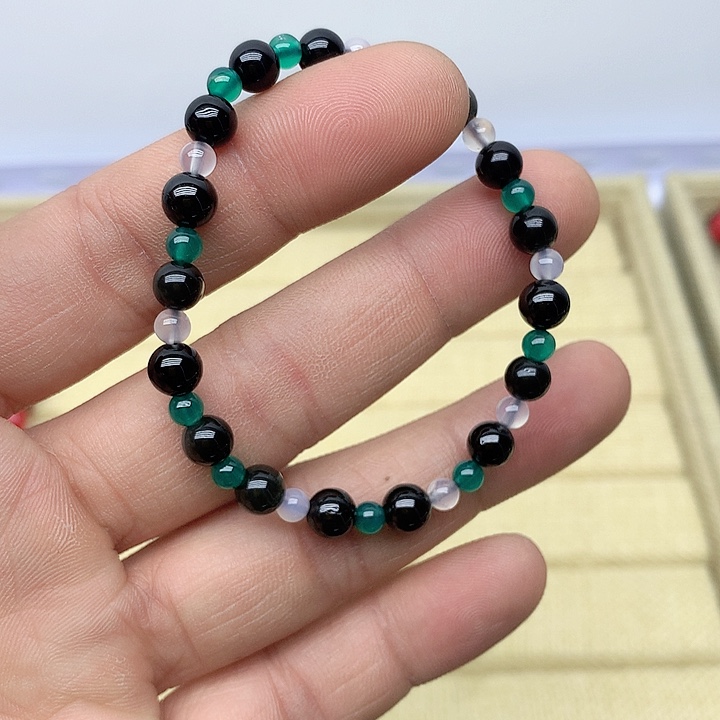 玛瑙/玉髓手链合金