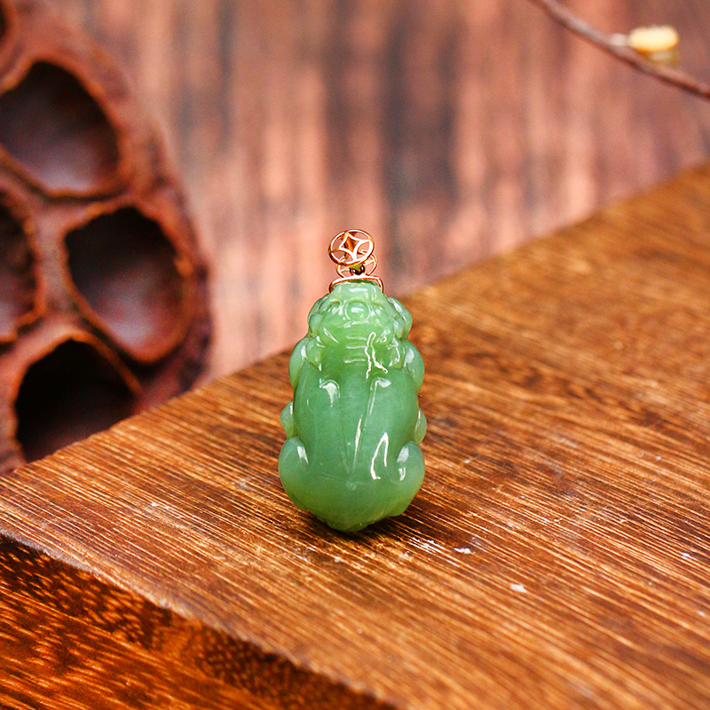 和田玉吊坠貔貅【9057AX】