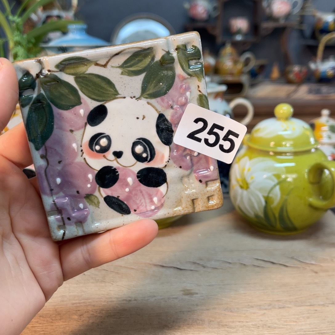 杯素浅陶瓷手工手绘