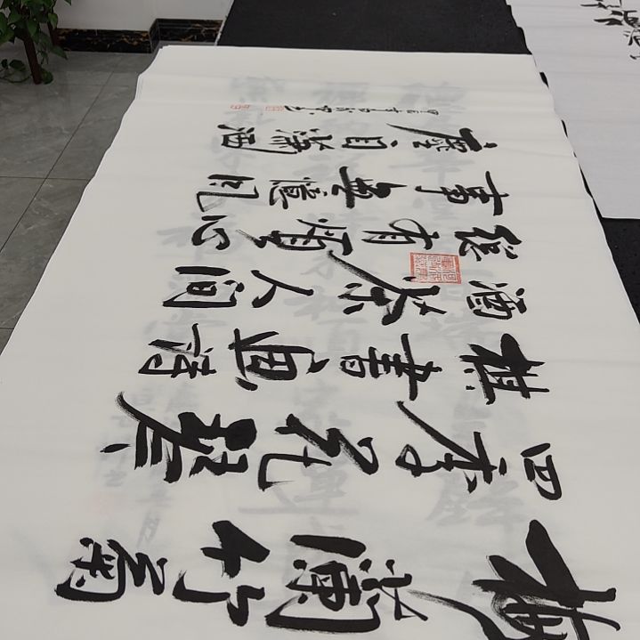 白武坤老师作品一副