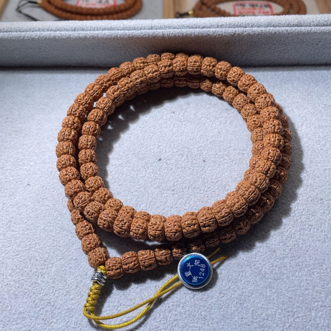 金刚菩提吊坠黑*骑精品盘龙9.5