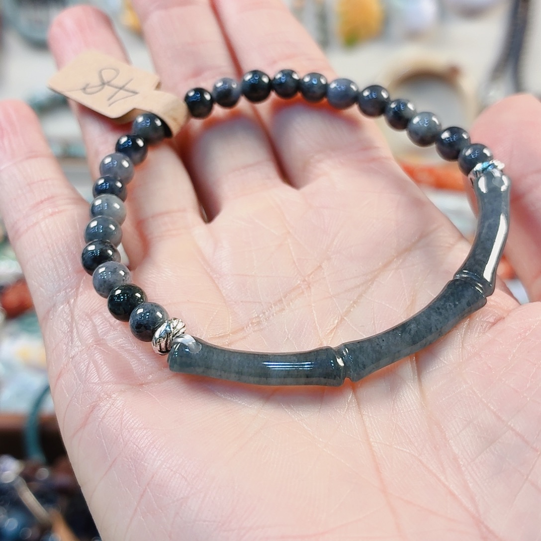 翡翠未镶嵌手链手串