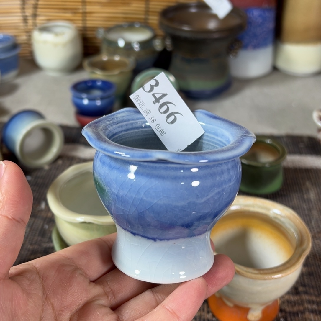 红陶景德镇手工花盆