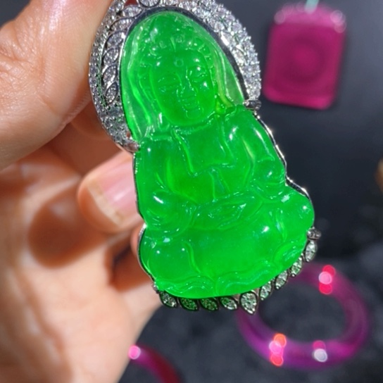 戒指银S925镶嵌红宝石