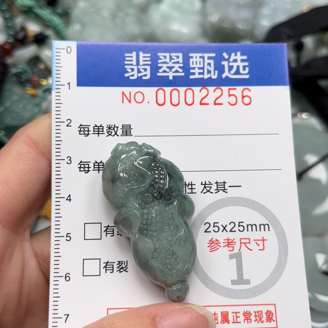 翡翠颈饰未镶嵌不含链2256