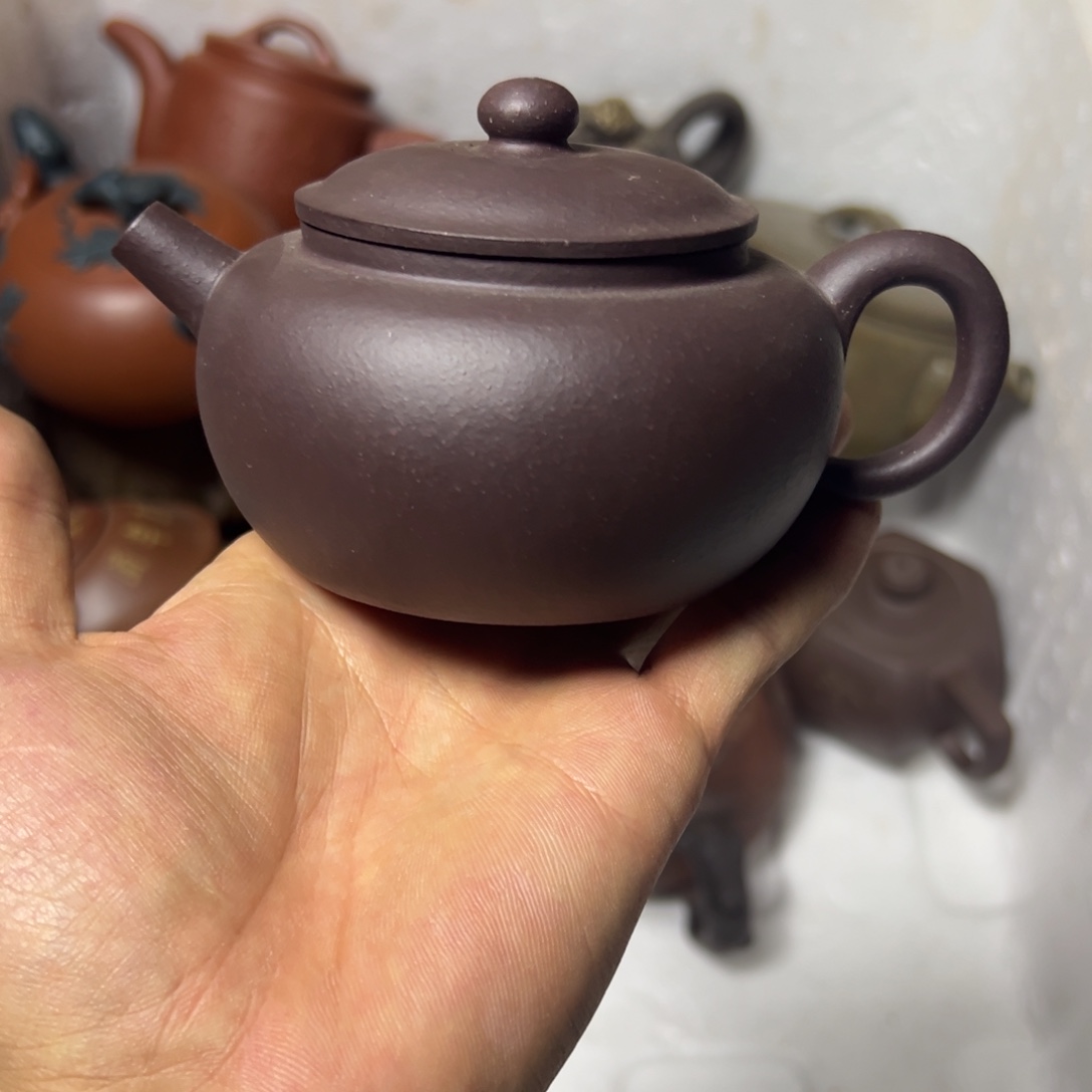 茶壶紫砂宜兴原矿紫砂壶240毫升容量