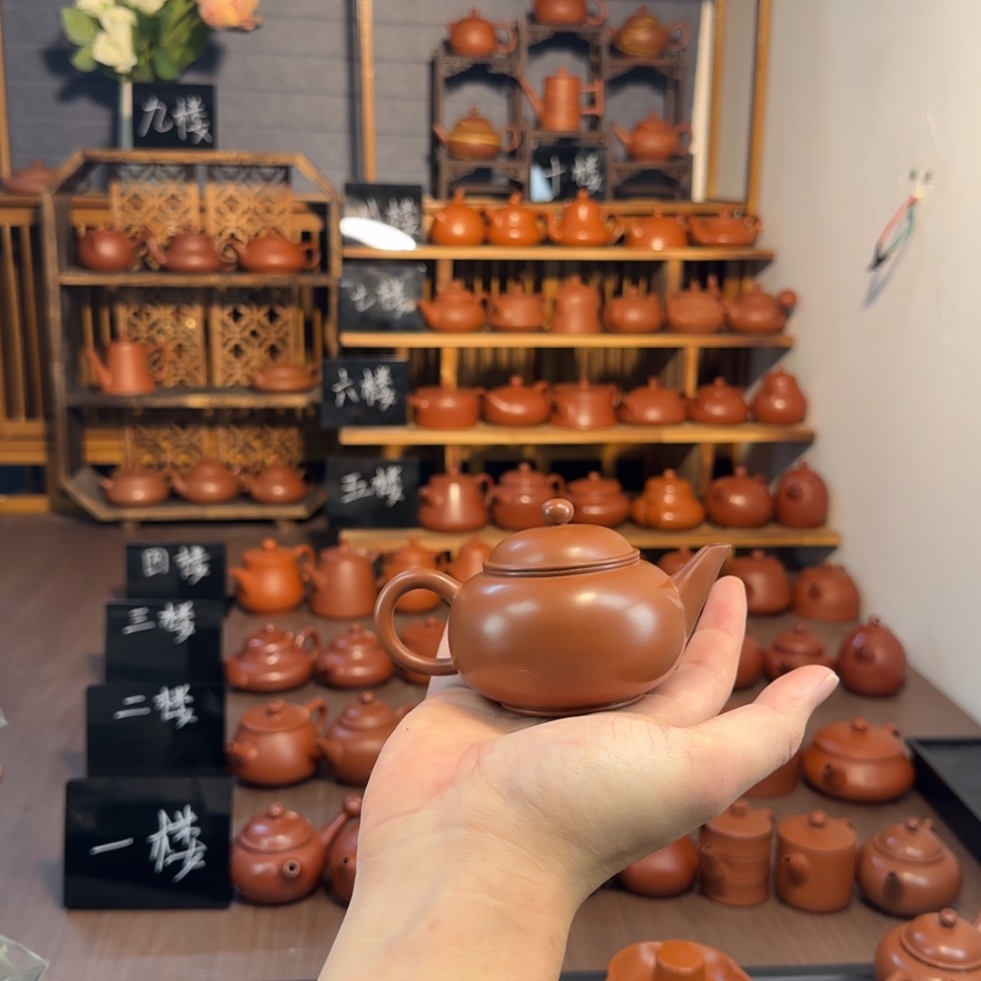 潮州手拉壶原矿水平壶