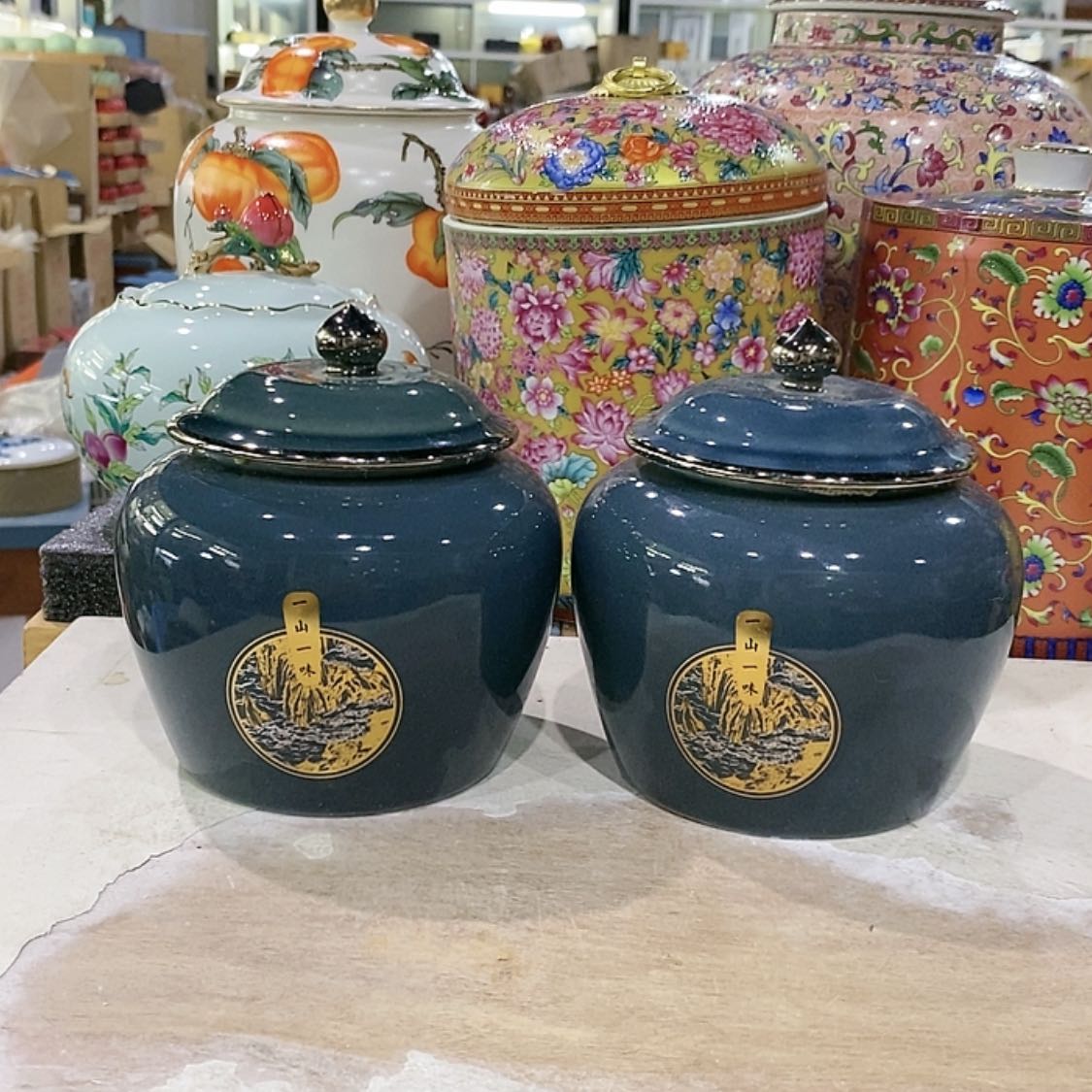 【闪购商品】罐茶叶罐陶瓷茶叶罐