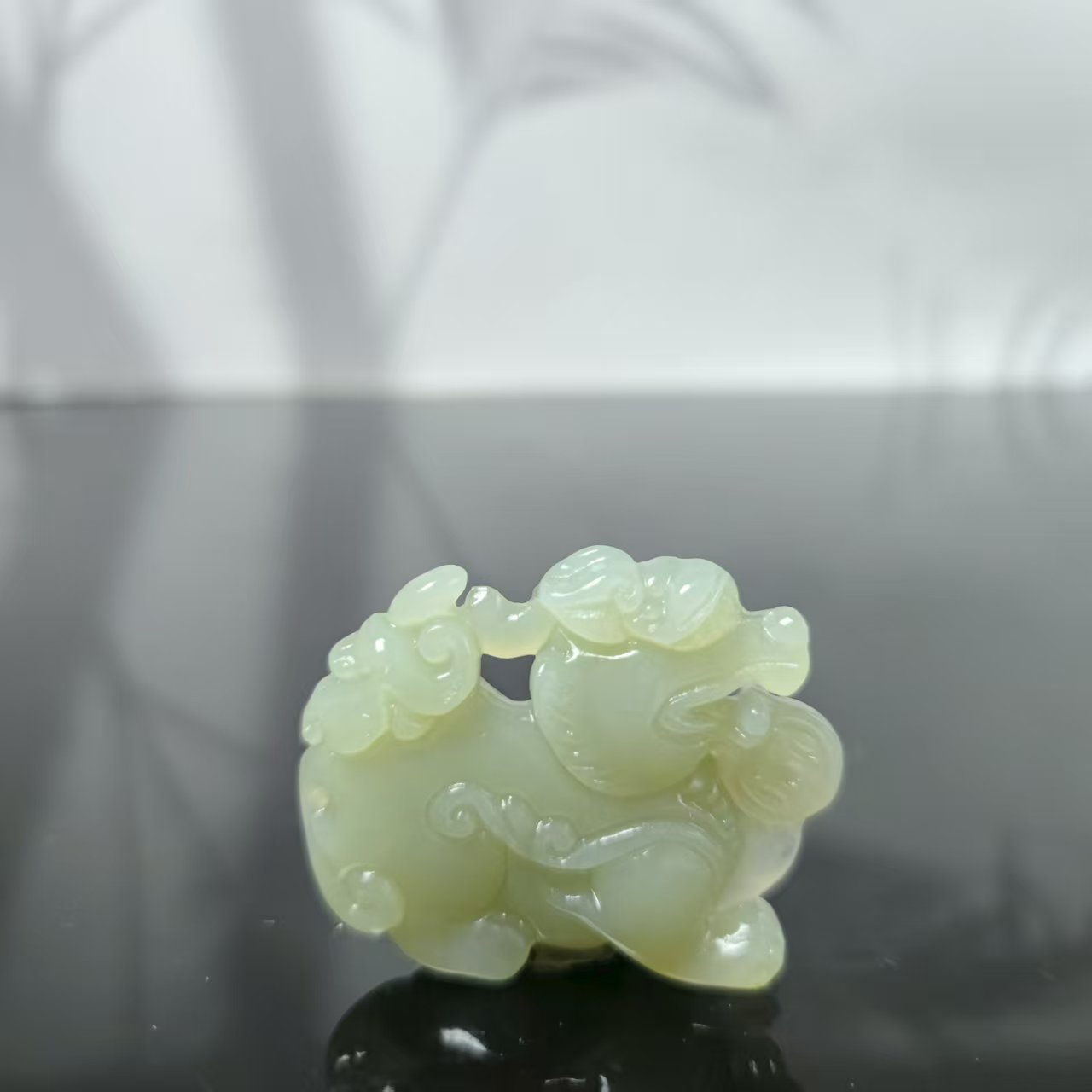 Z和田玉貔貅吊坠0376