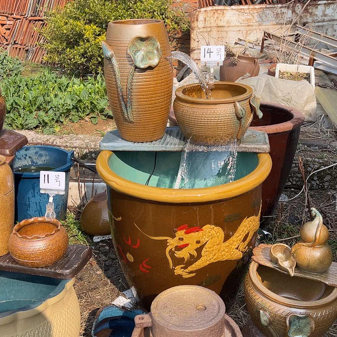 紫砂花盆整套流水