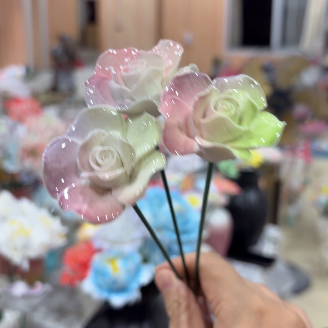 陶瓷花，20元包邮，退款拉黑